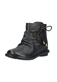 LAURA VITA® - Leder Stiefelette - Schwarz