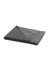 GALERIA home - Plaid "Conny", weich - GRAU