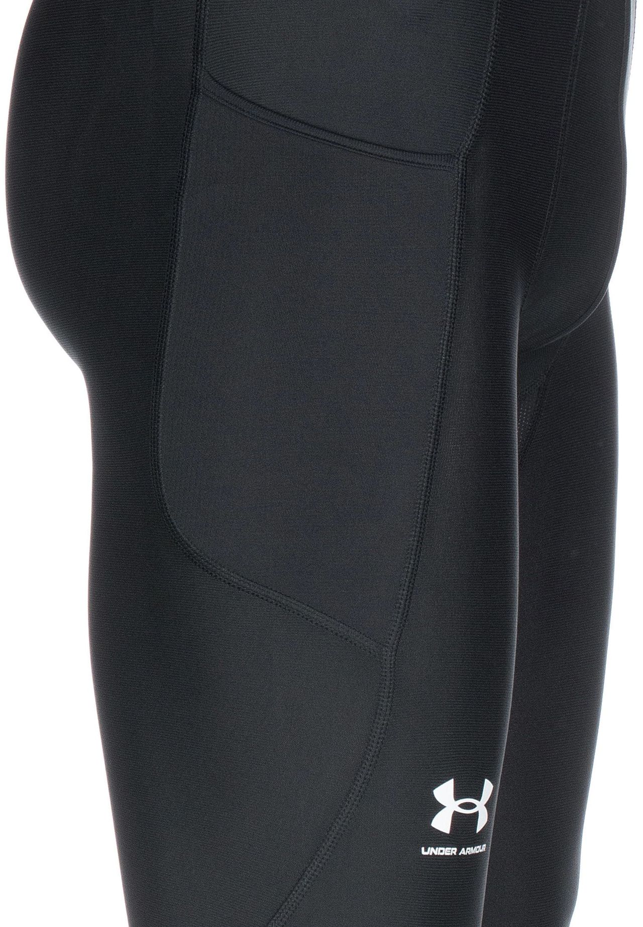 Under Armour Sport-Tights "Heatgear", Kompressionspassform, Logo-Bund, FüR Herren, Schwarz, Xxl-image
