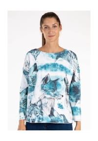 VIERTEL MOND Sweatshirtpullover Vineta - Sweatpulli - Print Bild 1