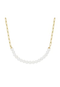 GIORGIO MARTELLO MILANO - Collier mit Muschelkern-Perlen, Silber 925 - silber