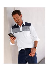 Witt - Langarm-Poloshirt - beige-oliv