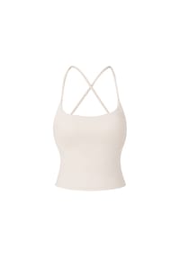 YEAZ - Atmungsaktives Damen Sport Top für Workout & Alltag CORE - beige