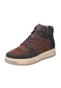 rieker - Schnürstiefeletten, Emblem, Kunstleder, für Herren - ESPRESSO/CIGAR/S