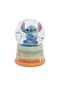 Disney - Disney Stitch Schneekugel aus Glas für Sammlung Deko und Kinderzimmer - Blau 9,5x7x7 cm