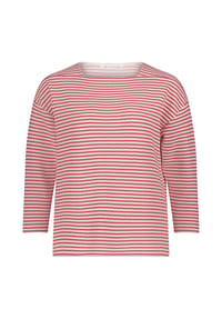 BETTY & CO - Sweatshirt, U-Boot-Ausschnitt, für Damen - 4811 RED/CREAM