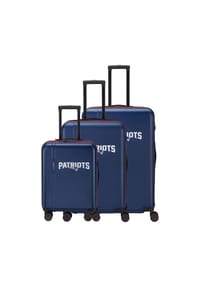 travelite travelite x NFL - travelite x NFL 4 Rollen Kofferset 3-teilig mit Dehnfalte - green bay packers