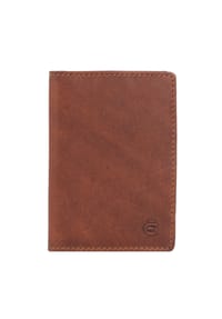Esquire Dallas - Dallas Kreditkartenetui RFID Schutz Leder 7.5 cm - braun