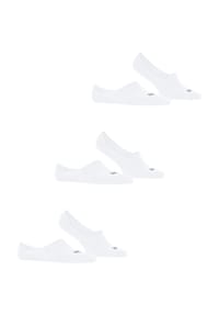 FALKE - Step High Cut Füßlinge, 3er-Pack, Rippbündchen, für Herren - 2000 WHITE