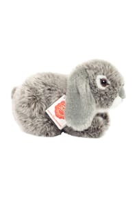 HERMANN Teddy COLLECTION® - Kuscheltier "Widderkaninchen", 18cm - GRAU