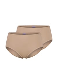 SCHIESSER - Modal Essentials Midislips, 2er Pack, Single-Jersey, für Damen - 000 SCHWARZ