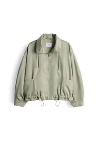 OPUS - Blouson Jarusa, Stehkragen, für Damen - 30042 PALE OLIVE