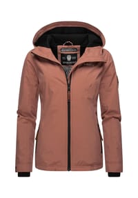MARIKOO® - Übergangsjacke Brombeere - Anthracite