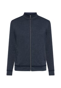 bugatti - Sweatjacke, Stehkragen, für Herren - 390 NAVY