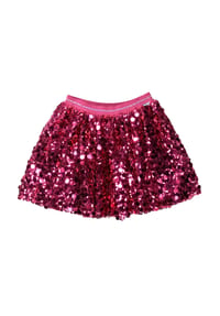 JETTE - Rock, Pailletten, für Kinder - PINK BLOOM