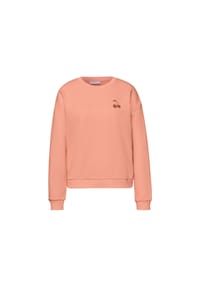STREET ONE STUDIO - Sweatshirt, Rippbündchen, für Damen - 37416 TANGURINE