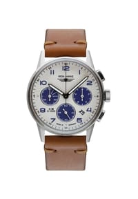 IRON ANNIE G38 - Herren Chronograph "5372-5" - BRAUN/ SILBER