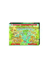 HEYE - Funky Zoo Puzzle "Marino Degano - Nile Habitat", 1000 Teile - 