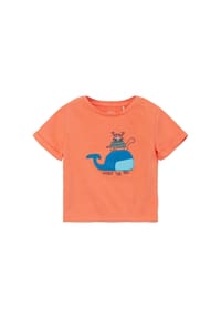 s.Oliver - T-Shirt, Baumwolle, für Babys und Kleinkinder - 2350  ORANGE
