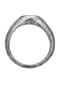 HAZE & GLORY Ring Siegelring Achat Hellblau 925 Sterling Silber Bild 3