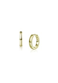 Fiocco JEWELRY - Cleo Creolen, 925 Sterling Silber - gelbgold