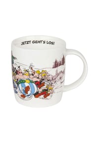 KÖNITZ - Asterix Jetzt Geht’s Los Kaffeebecher, 380 ml - Bunt