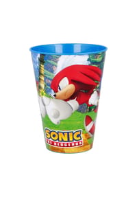 COFI - Sonic Becher Kinder 430 ml Trinkbecher für Kita & Frühstück - Mehrfarbig 14,45x9,16x9,16 cm