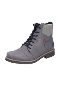 rieker - Lederimitat Stiefelette - Graphit