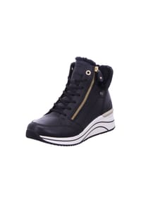 remonte® - Winterstiefeletten, Keilabsatz, Wollfutter, für Damen - 02 SCHWARZ/NERO/S