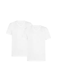 GALERIA essentials - T-Shirt, 2er-Pack, für Herren - BLACK
