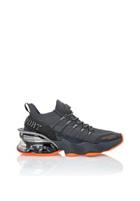 PLEIN SPORT - Runner Sneaker TIGER - black/yellowfluo