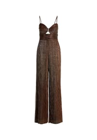 Vera Mont - Jumpsuit im Glitzer-Look - Brown/Copper