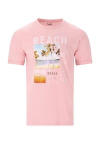 CRUZ - T-Shirt Thomsson im sommerlichen Design - 1002 White