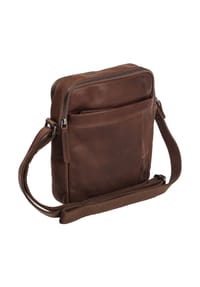 The Chesterfield Brand Wax Pull Up - Wax Pull Up Umhängetasche Leder 19.5 cm - braun