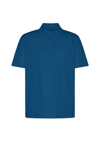 bugatti - HERREN POLO 1/2 ARM, 370 MARINE, L - 040 BEIGE