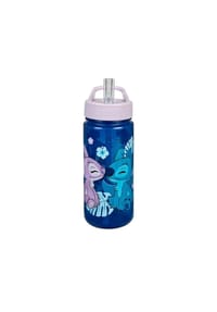 Disney - Lilo & Stitch Wasserflasche – Robuste 500 ml Trinkflasche - Blau 500 ml