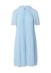 comma, - Blusenkleid, Halbarm, Schlüsselloch-Ausschnitt, für Damen - 5084 BLUE