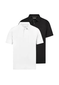 redmond - Poloshirt 2er Pack Basic - Beige