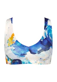 sloggi - Sloggi Zero Feel 2.0 Bustier, breite Träger, für Damen - BLUE - LIGHT COMBI