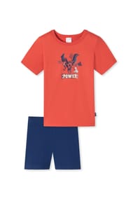 SCHIESSER - Pyjama Natural Love Organic Cotton - orange