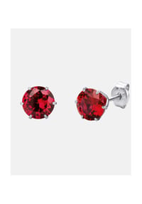 Diamant L'eternel - Ohrringe, mit Rubin, 585 Weißgold - white gold