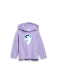 TOM TAILOR - Hoodie, Pailletten, für Kinder - 40576 SWEET PURPLE