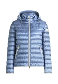 BETTY BARCLAY - Steppjacke mit abnehmbarer Kapuze - Stonewash