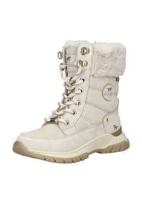 MUSTANG® - Lederimitat/Textil Stiefelette - Ice