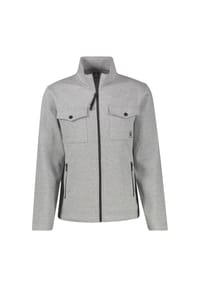 LERROS - Sweatjacke mit cleaner Optik aus weichem Baumwollmix - CEDAR GREEN