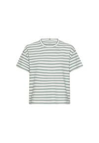camel active - T-Shirt mit Rundhalsausschnitt - Jadeblau