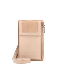 COWBOYSBAG Seventies Suede - Seventies Suede Handytasche Leder 12.5 cm - black