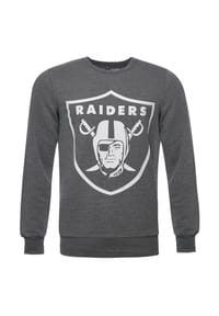 RE:COVERED - Sweatshirt Raiders Classic Vintage für alle Las Vegas Raiders-Fans - Grey