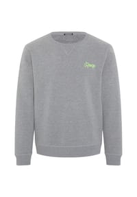 CHIEMSEE - Sweatshirt im Label-Look - Medium Melange