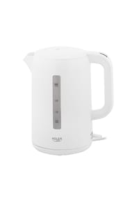 COFI - Adler AD 1368 Wasserkocher 2,2 L, 2200 W, 360° drehbar - Weiß - Weiß 25,5 x 22,5 x 16,0 cm